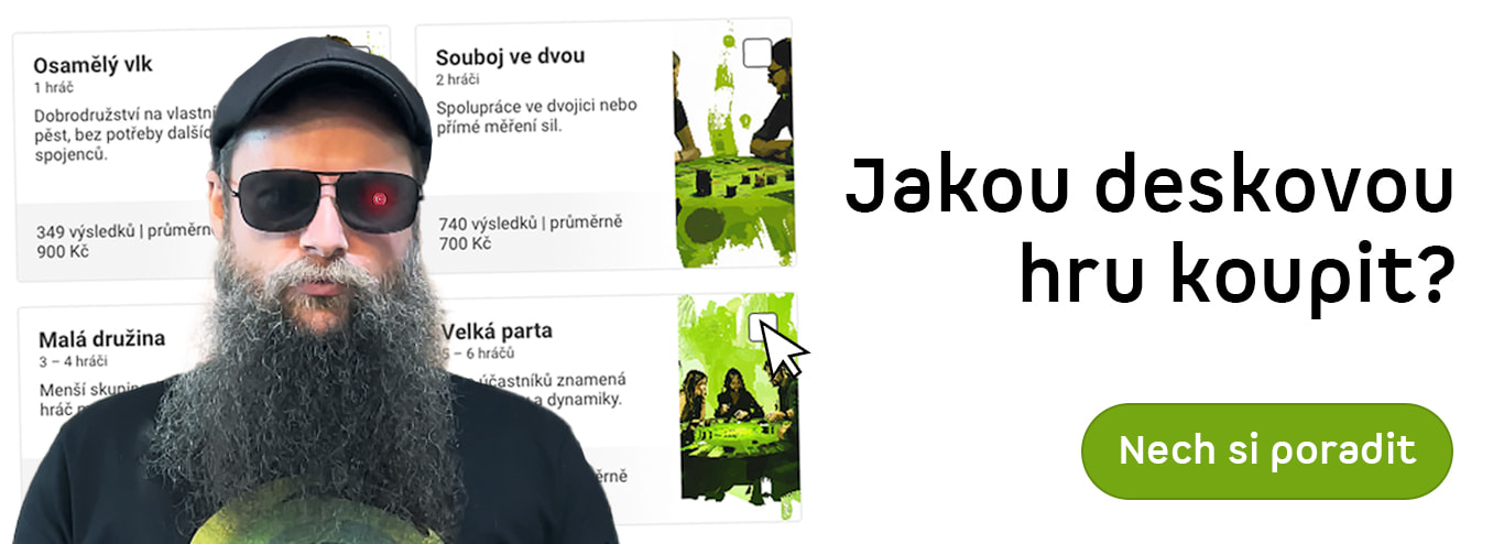 Deskoherní rádce - pomůže ti vybrat tu pravou deskovku!